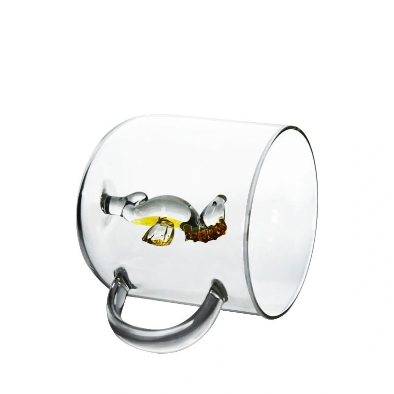 animal borosilicate cup