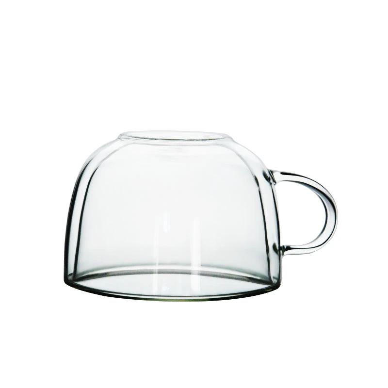 double glass tea cup