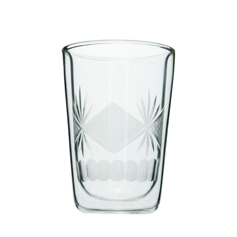 double wall borosilicate glass tumbler