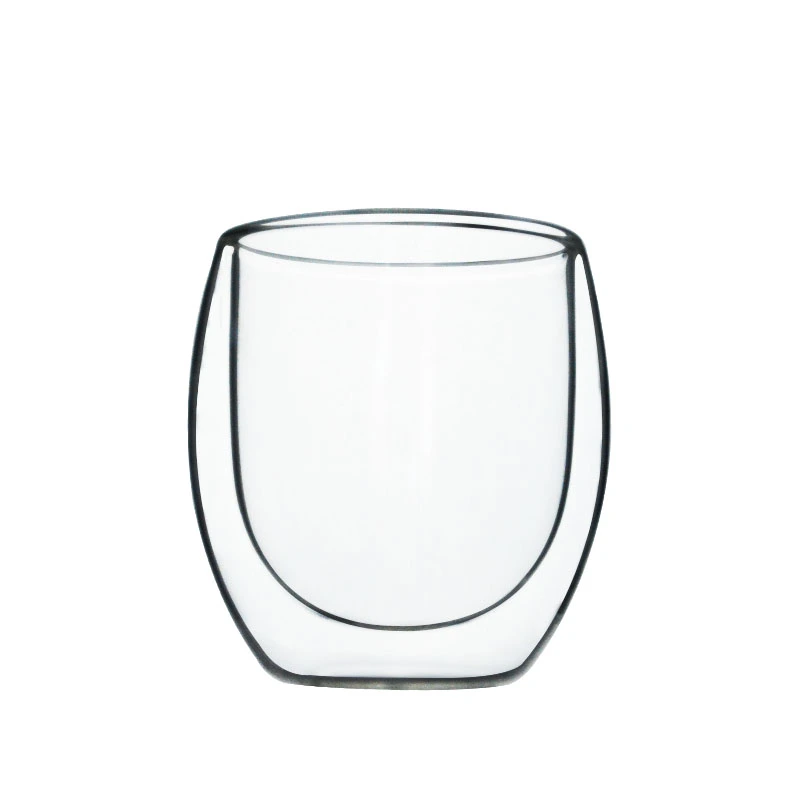 Borosilicate Double Wall Glass Water Cup